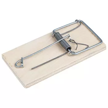 мышеловка РЫЖИЙ КОТ 10х5 см дерево