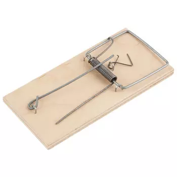 мышеловка РЫЖИЙ КОТ 12,5х6 см дерево