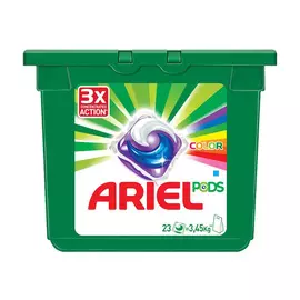капсулы для стирки ARIEL Liquid Capsules Color &amp; Style 23 шт, 23,8 г