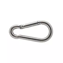 карабин 10х100мм усиленный нержавеющая сталь 1шт