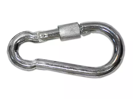 карабин пружинный FIXBOX 5мм с муфтой