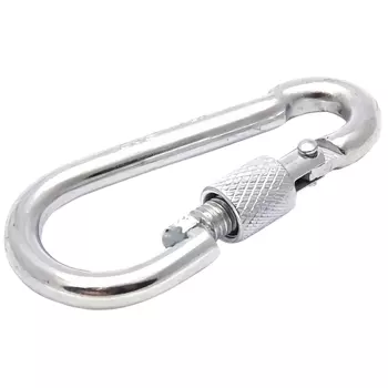 карабин с фиксатором DIN5299D 6мм