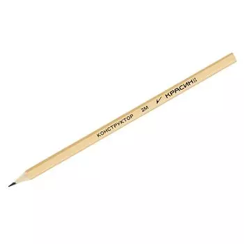 карандаш ч/г КРАСИН Конструктор 2М 2B шестигран