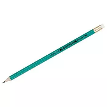 карандаш ч/г OFFICESPACE HB с ластиком пластиковый