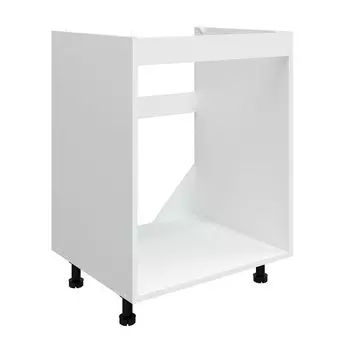 каркас под мойку 600x510x820мм белый ЛДСП