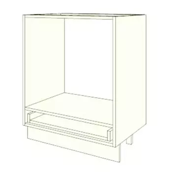 каркас напольный 600х560х820мм белый ЛДСП