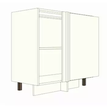 каркас напольный 850х528х820мм белый ЛДСП