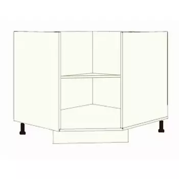 каркас напольный 900х900х820мм белый ЛДСП