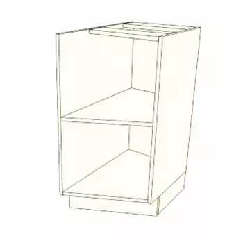 каркас напольный торцевой 360х560х820мм белый ЛДСП