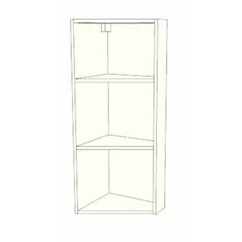 каркас навесной торцевой 360х300х960мм белый ЛДСП