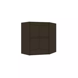 каркас навесной угловой 600х600х720мм венге ЛДСП