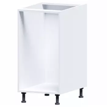 каркас шкафа напольного 400х530х820 белый ДСП