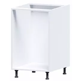 каркас шкафа напольного 500х530х820 белый ДСП