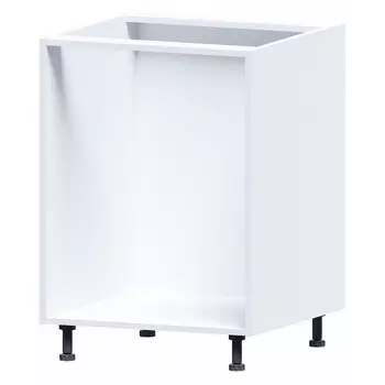 каркас шкафа напольного 600х530х820 белый ДСП