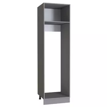 каркас шкафа-пенала 600х580х2140мм графит ДСП