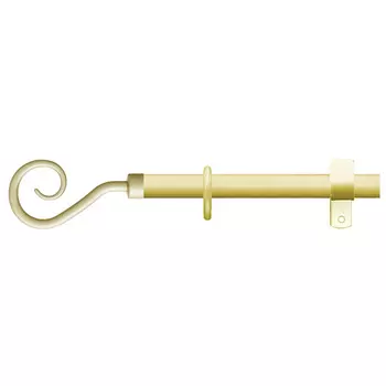 карниз 1-рядный ARTTEX Эконом 16мм 160см матовое золото в ассортименте, арт.К.Нак. 582.1/1,6