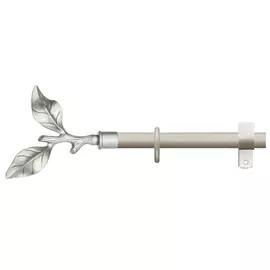 карниз 1-рядный ARTTEX Эконом 16мм 240см матовое серебро в ассортименте, арт.К.Нак. 590.1/2,4