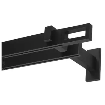 карниз 2-рядный ARTTEX Хай-Тек Фрейм 320см (составной) черный, арт.148.472