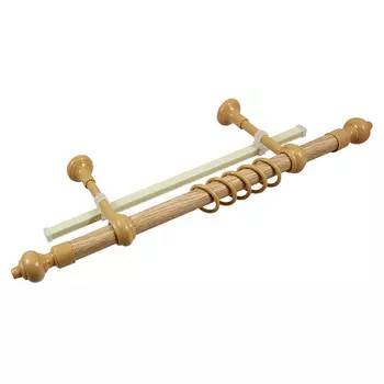 карниз 2-рядный LEGRAND Кантри 28мм 160см ясный дуб, арт.58062588