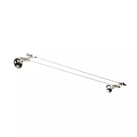 карниз АРТ-ДЕКОР трос. Твинс 2-х рядный, до 350см, арт.К.Т.2.Н.35.Т4