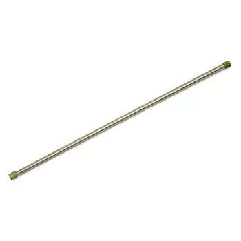 карниз для ванной 105-190см VERRAN металл брашированная латунь