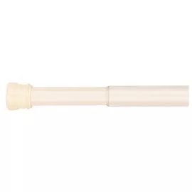 карниз для ванной, 140х260 см, бежевый, диаметр 22/25 мм