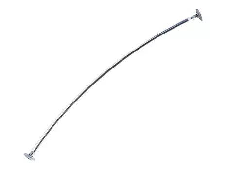 карниз для ванной PRIMANOVA полуовал алюминиевый