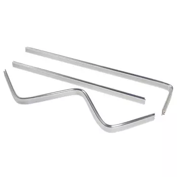 карниз для ванной VANSTORE гибкий 300см алюминий хром