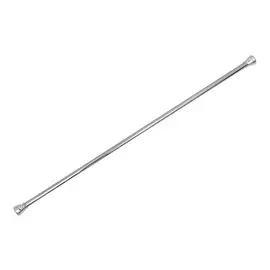 карниз для ванной WESS Dandra, 140-260 см, диаметр 22/25 мм