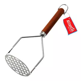 картофелемялка ATLANTIS 23,5см нерж.сталь, дерево