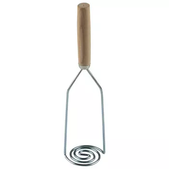 картофелемялка MALLONY Спираль 17,5см нерж. сталь, дерево