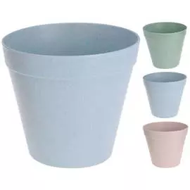 кашпо 0,77л d11см h10см бамбуковое волокно цвет в асс-те