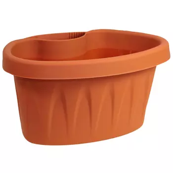 кашпо подвесное на водосточную трубу Алиция 3,5л терракот