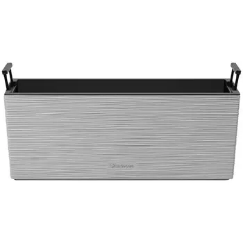 кашпо балконное La Decoro 10л серый жемчуг