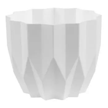 кашпо Геометрия 3л белый пластик