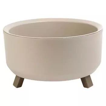 кашпо Грация прайм 0,7л пластик пудровый