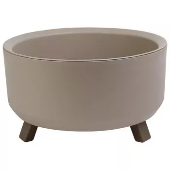 кашпо Грация прайм 2,25л d22см пудровый пластик