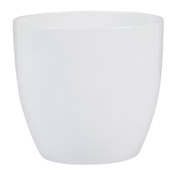 кашпо керамическое Alaska 920 d7см белое