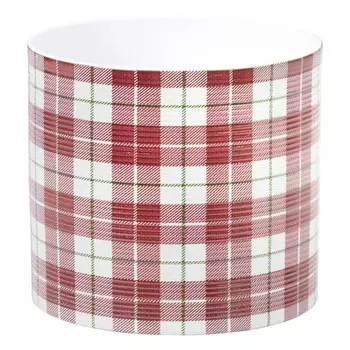 кашпо керамическое Highland 0,93л d12см h11см красный