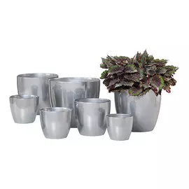 кашпо керамическое Metal 920 d-13 см