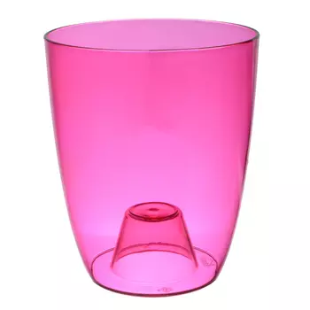 кашпо для орхидей 2,4л d15см h16см пластик в асс-те