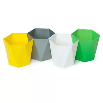 кашпо Пазл 1л d12см h14см п/п в асс-те