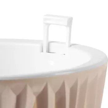 кашпо Вдохновение 3л d19,5 пудровый пластик