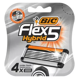кассеты BIC Flex 5 Hybrid 4шт