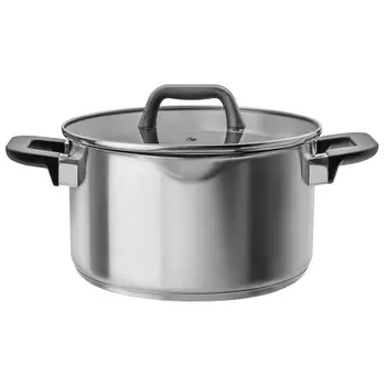 кастрюля APOLLO Gusto 6л 24см нержавеющая сталь, индукция