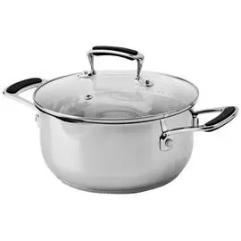 кастрюля ATMOSPHERE Avantage 3л 20см нерж.сталь стеклянная крышка индукция