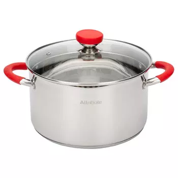 кастрюля ATTRIBUTE Azimut 5,8л 24см нержавеющая сталь, индукция
