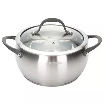 кастрюля ATTRIBUTE Symphony 3,4л 20см нержавеющая сталь, индукция