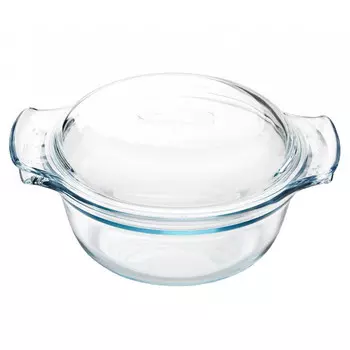 кастрюля PYREX Essentials 1,4л 17,5см с крышкой жаропрочное стекло