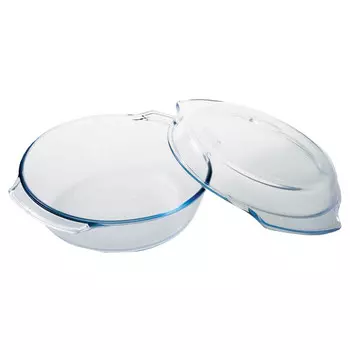 кастрюля SIMAX 2,4л 27x23,8x8,6см с крышкой стекло жаропрочное